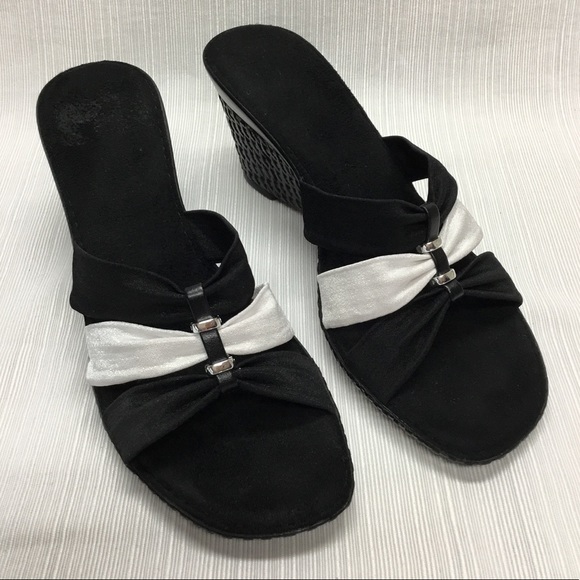 Etienne Aigner Shoes - Eitienne Aigner Slide On Wedges